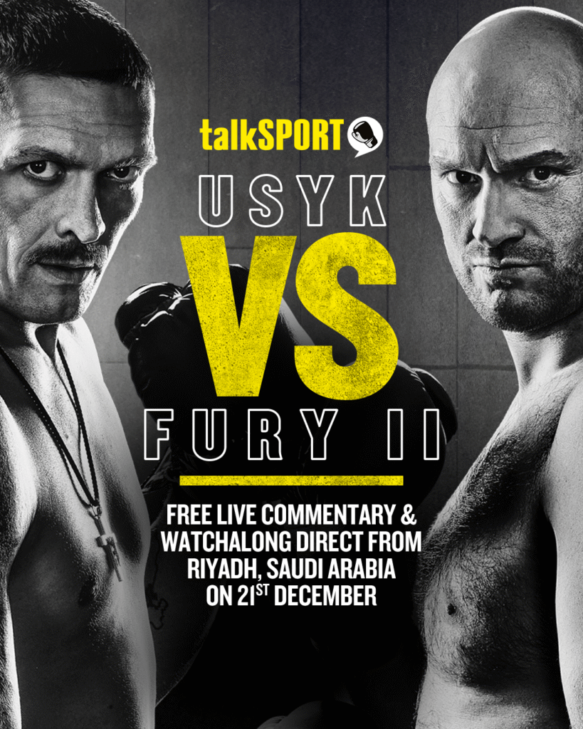 Usyk v Fury 4x5